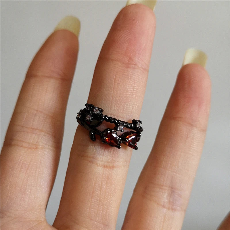 multiple black alternative rings