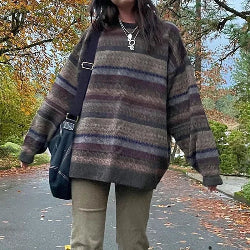 goblin core grandpa sweater
