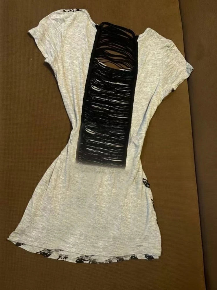 Ripped back summer t-shirts