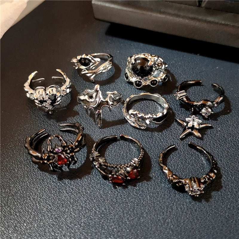 multiple black alternative rings