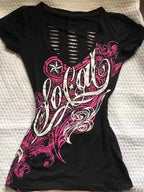 Ripped back summer t-shirts