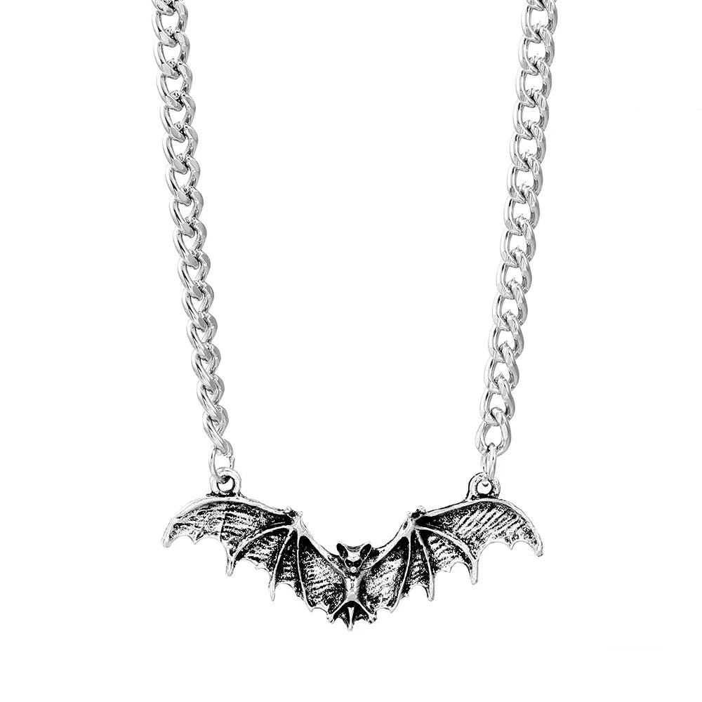 Bat gothic necklaces