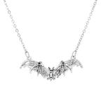 Bat gothic necklaces