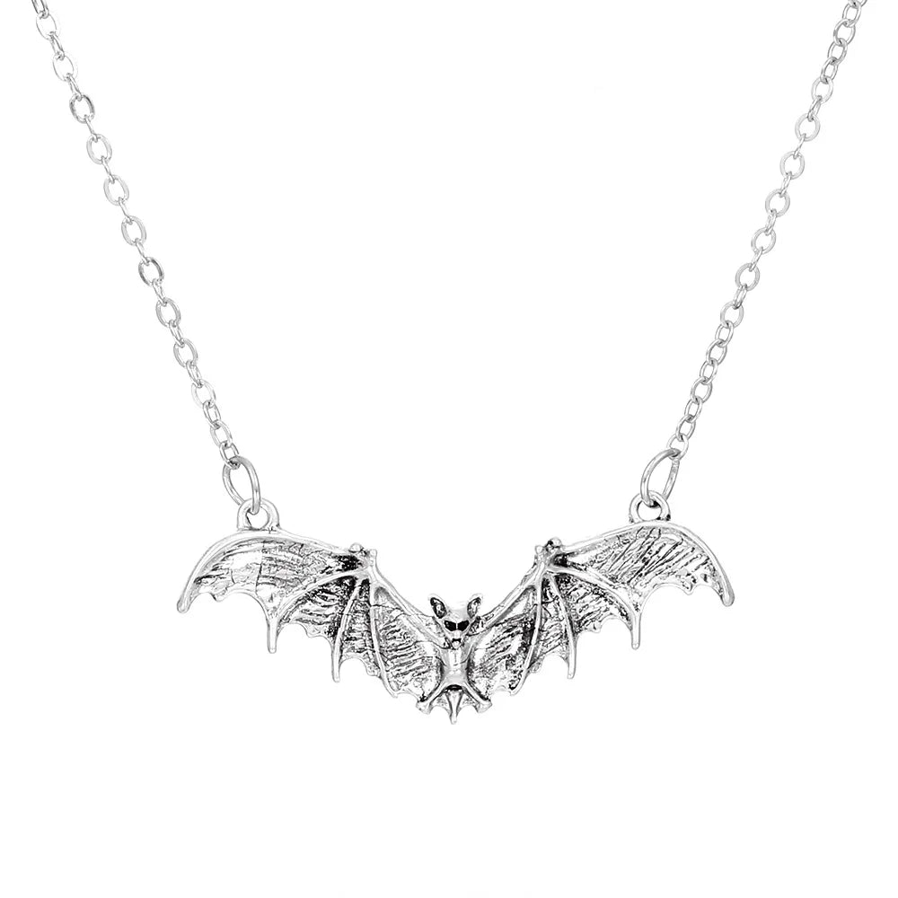 Bat gothic necklaces