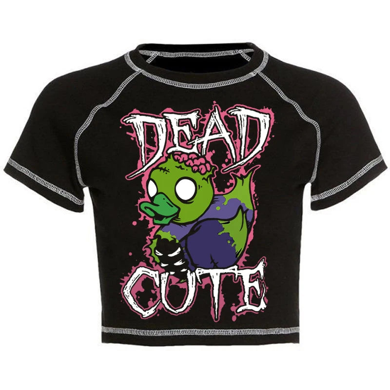 Dead cute duck t-shirt
