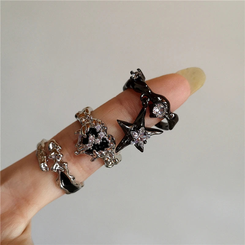 multiple black alternative rings
