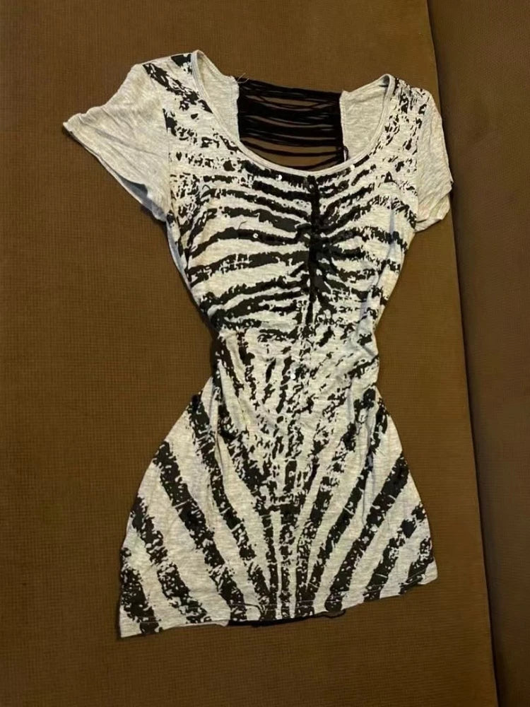 Ripped back summer t-shirts