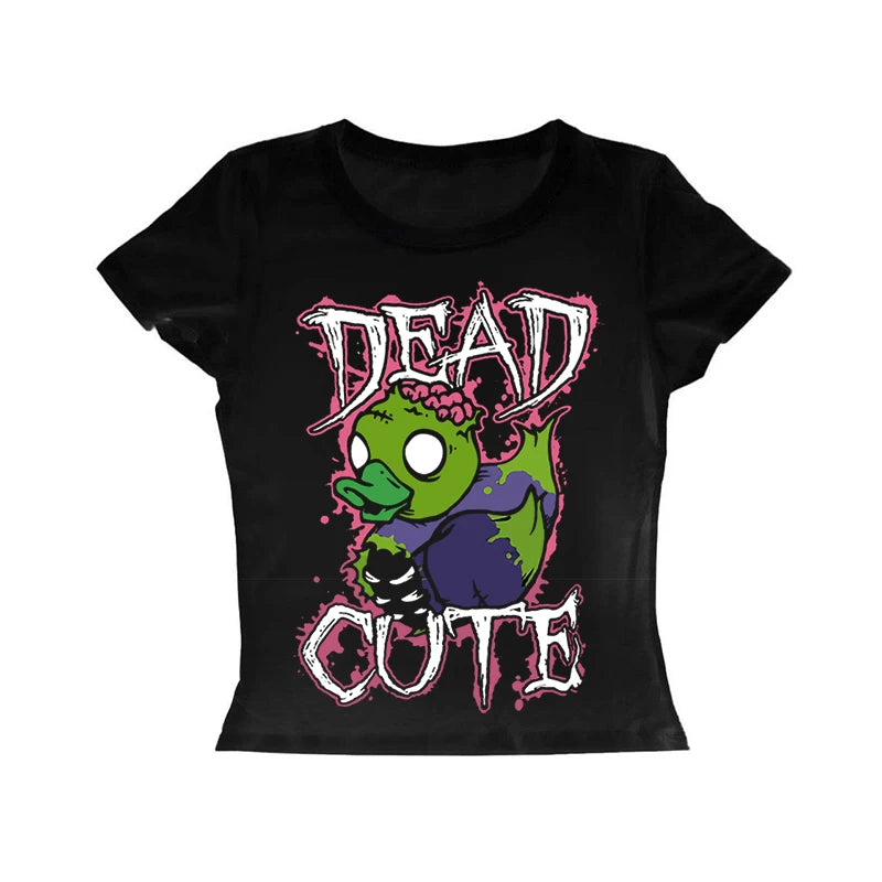 Dead cute duck t-shirt
