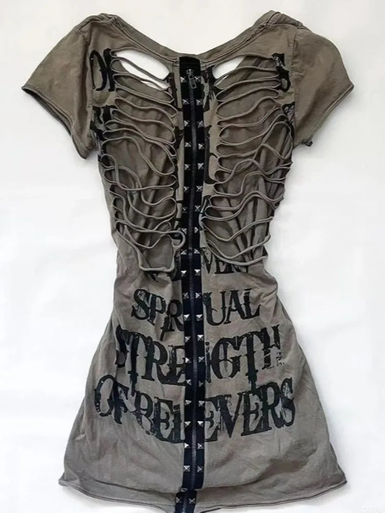 Ripped back summer t-shirts