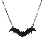 Bat gothic necklaces