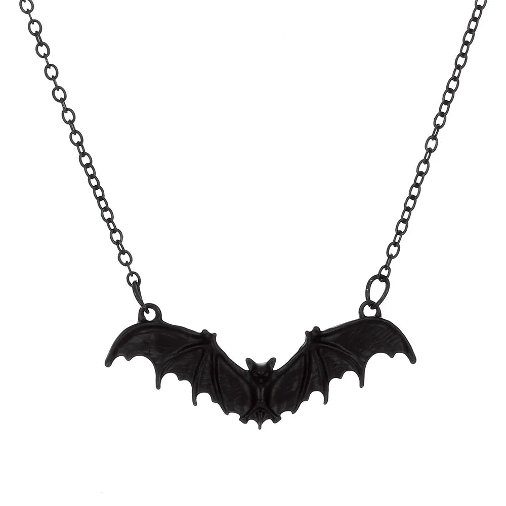 Bat gothic necklaces